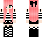 pink haired girl