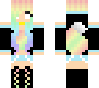 rainbow fox girl