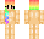 rainbow hair base