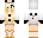 she is a cute snowman