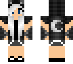 white hair girl