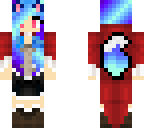 blue foxy girl