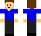 blue normal guy skin