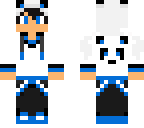blue panda