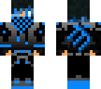 blue skin