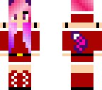 cheshire cat girl in santa outfit