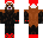 christmas red panda