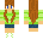 green girl