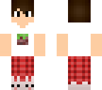 pajaman boy with bunny slippers