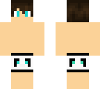 panda's swimsuit