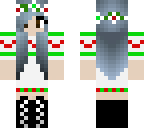 pastel goth christmas skin