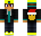 pineapple punk christmas skin