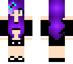 purple girl edit
