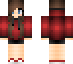 red hoodie girl