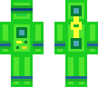 robotized male green
