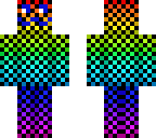 3d rainbow with face