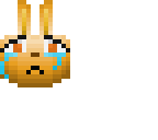 a sad bunny