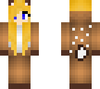 blond deer girl