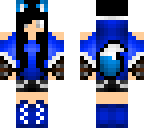 blue fox girl