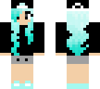 blue girl