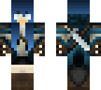 blue haired assasin