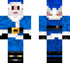 blue santa