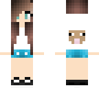 blue sheep girl