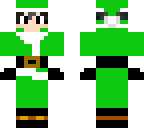 christmas kirito green