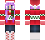christmas skin plus scarf