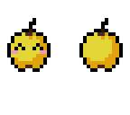 cute golden apple