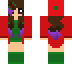 edited christmas girl