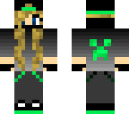 green gangster girl
