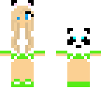 green panda
