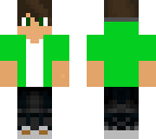 green shirt