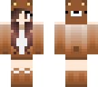 kawaii rilakuma with brown hair