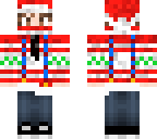 my 2015 christmas skin  with scarf