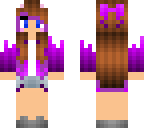 my skin purplee