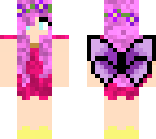 pink haired fairy