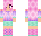 pink haired girl