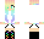rainbow girl