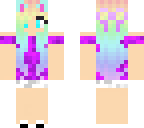 rainbow girl