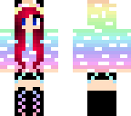 rainbow tiger girl