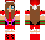 sassy santa christmas girl