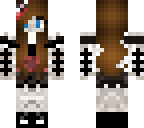 spooky brown haired girl