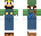 x-mas luigi 2 green cap
