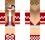 christmas girl wit nose for luna