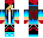 cool blue red boy