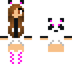 cute panda girl