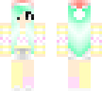 cute pastel christmas girl