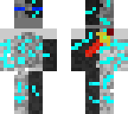 diamond endercyborg with sword